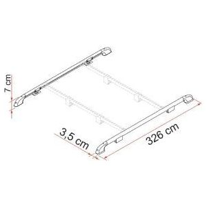 Fiamma Roof Rail 05516-01- Fiamma - Dynamic Drive