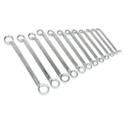 Sealey Offset Double End Ring Spanner Set 12pc Metric AK6328 Sealey - Dynamic Drive
