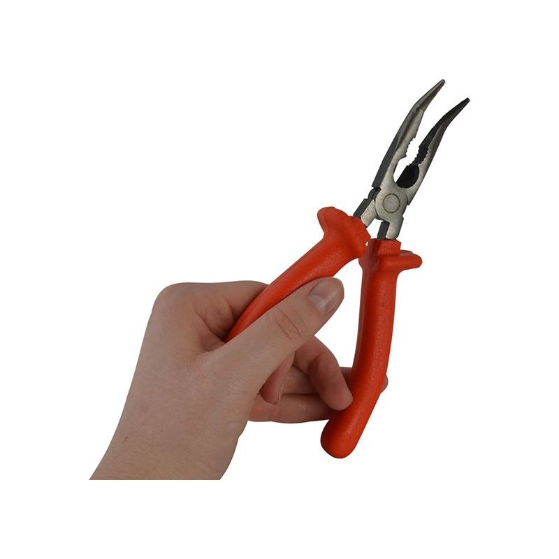 Itl Insulated Insulated Bent Nose Pliers 150mm ITL Insulated - Dynamic Drive