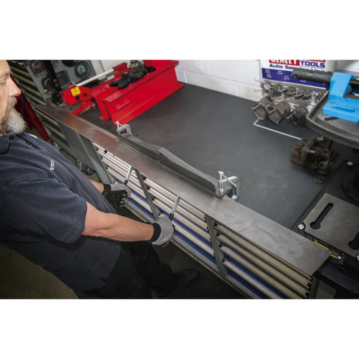 Sealey Sheet Metal Folder Vice/Bench Mounting 700mm TS01 Sealey  - Dynamic Drive