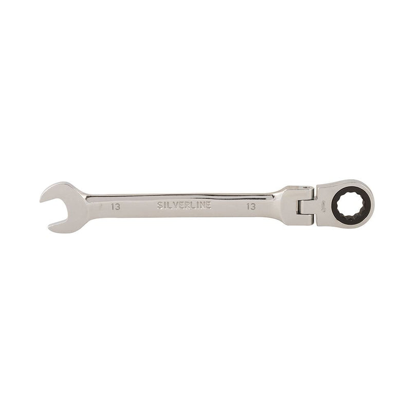 Silverline Flexible Head Ratchet Spanner 13mm Silverline - Dynamic Drive