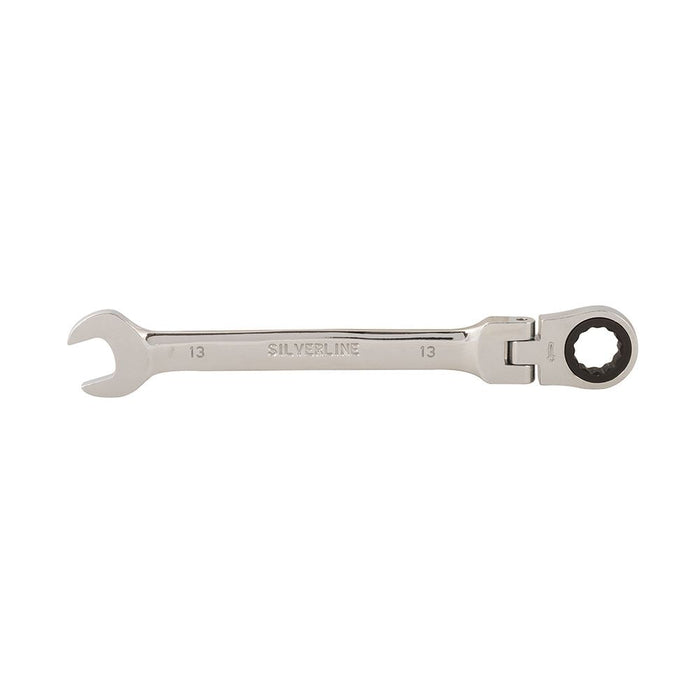 Silverline Flexible Head Ratchet Spanner 13mm Silverline - Dynamic Drive