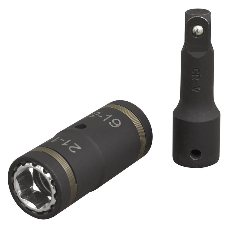 Sealey 4-in-1 Impact Socket Set 2pc SX1821 Sealey - Dynamic Drive