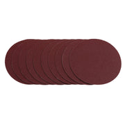 Draper Sanding Discs, 125mm, Hook & Loop, 120G (Pack of 10) 02695 Draper - Dynamic Drive