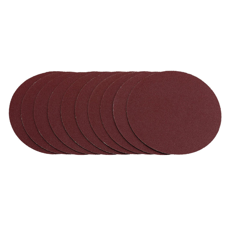 Draper Sanding Discs, 125mm, Hook & Loop, 120G (Pack of 10) 02695 Draper - Dynamic Drive