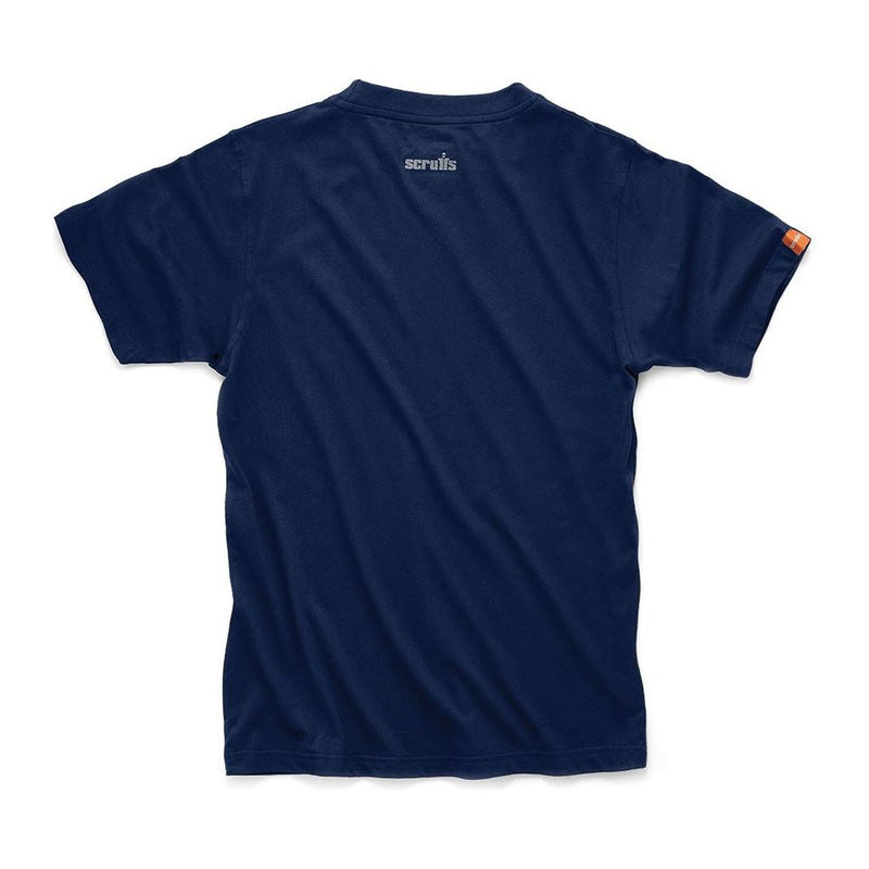 Scruffs Eco Worker T-Shirt Navy L Scruffs - Dynamic Drive