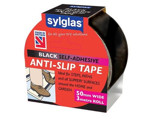 Sylglas Anti-Slip Tape 50mm x 3m Black Sylglas - Dynamic Drive