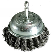Laser Twist Knot Cup Brush with Quick Chuck 75mm 3148 Laser - Dynamic Drive
