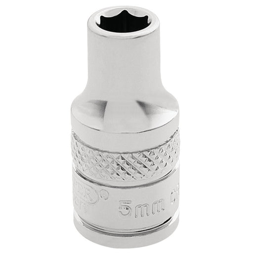 Draper HI-TORQ 6 Point Socket, 1/4" Sq. Dr., 5.0mm 32427 Draper - Dynamic Drive