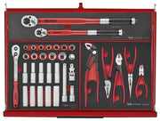 Teng Tools 26" PRO35™ stack FOAM tool kit 418 pieces red Town Tools - Dynamic Drive