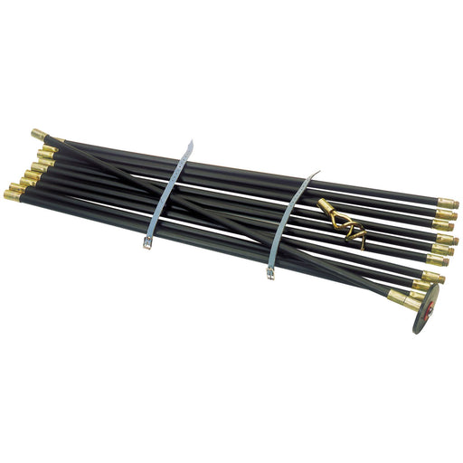 Draper Polypropylene Drain Rod Set, 9m (12 Piece) 23540 Draper - Dynamic Drive