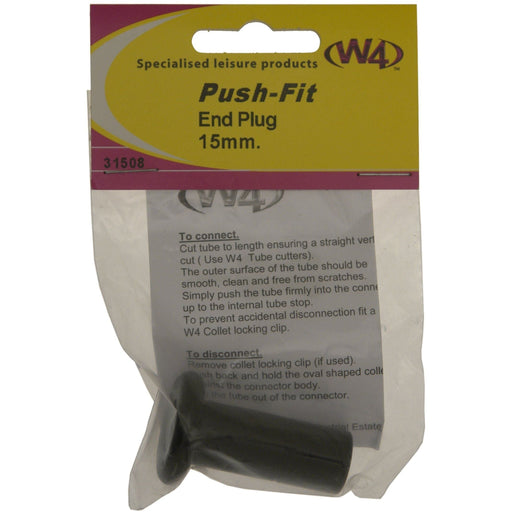MDS1203 W4 End Plug 15mm 31508 W4 - Dynamic Drive