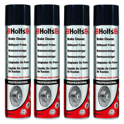 4x Holts Professional Brake & Clutch Cleaner Spray Grime Degreaser Remover 600ml Holts - Dynamic Drive