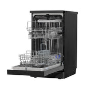 Baridi Slimline Freestanding Dishwasher 45cm Wide 10 Place Settings - Black Baridi - Dynamic Drive