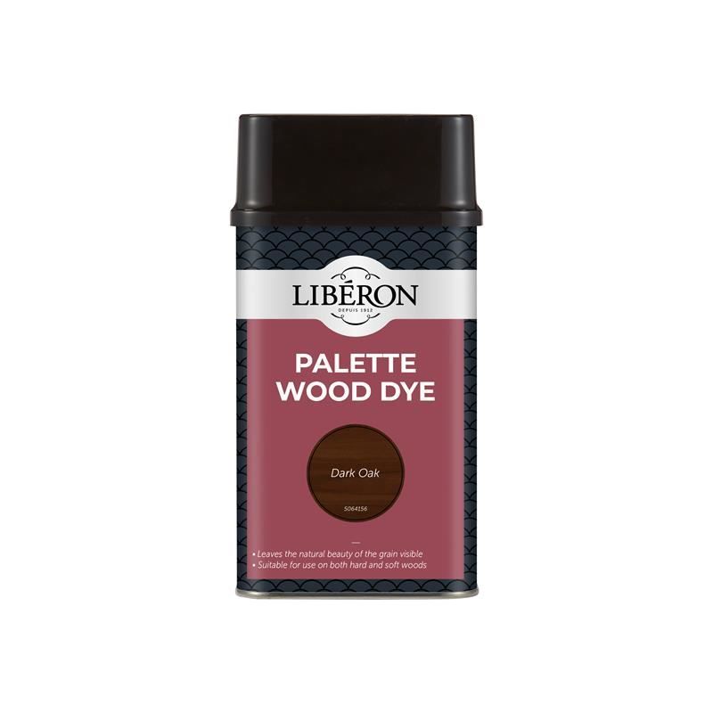 Liberon Palette Wood Dye Dark Oak 500ml Liberon - Dynamic Drive