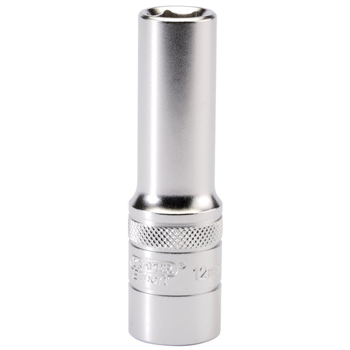Draper 6 Point Metric Deep Socket, 1/2" Sq. Dr., 12mm 16643 Draper - Dynamic Drive
