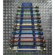 Siegen 34pc Wall Tool Storage Pegboard Set 460 x 560mm Garage Tool Rack Tidy Sealey  - Dynamic Drive