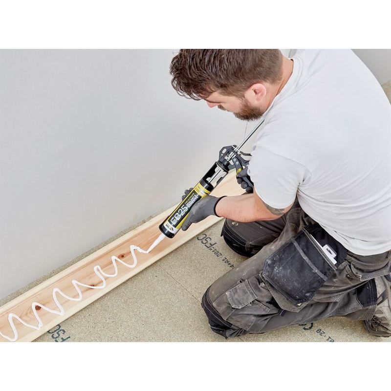 Everbuild Sika EB25 Hybrid Sealant Adhesive White 300ml Everbuild Sika - Dynamic Drive
