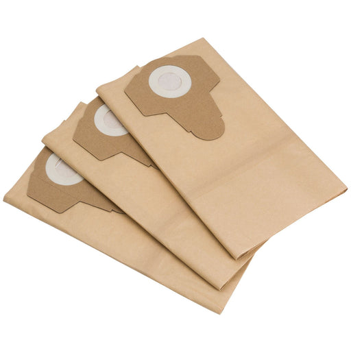 Draper Paper Dust Bags, 30L (Pack of 3) 68304 Draper - Dynamic Drive
