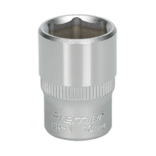 Sealey WallDrive Socket 13mm 1/4"Sq Drive S1413 Sealey - Dynamic Drive