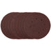 Draper Punched Sanding Discs, 125mm, Hook & Loop, 80 Grit, (Pack of 10) 54755 Draper - Dynamic Drive