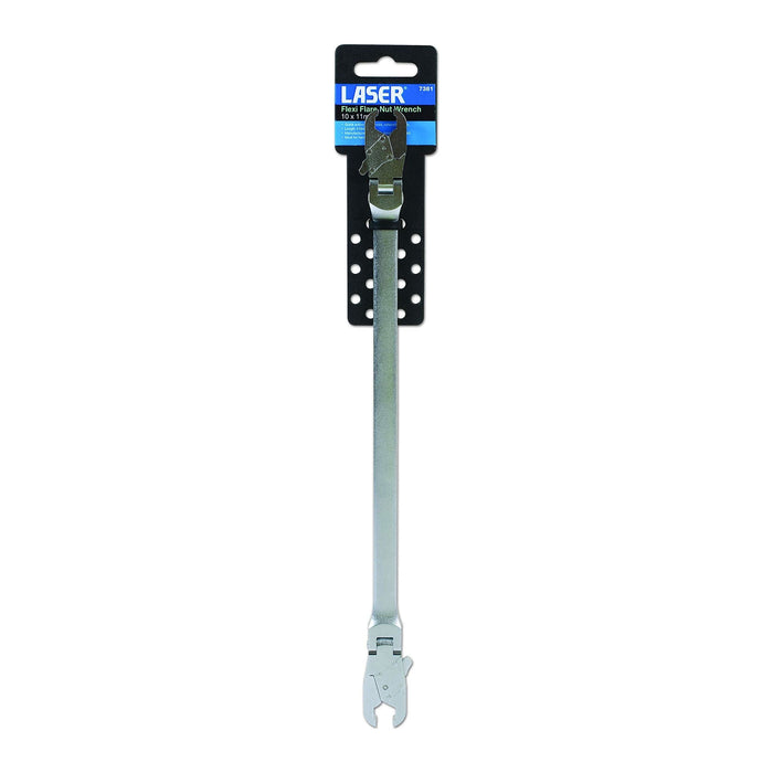 Laser Flexi Flare Nut Wrench 10 x 11mm 7381 Laser - Dynamic Drive