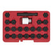 Sealey Locking Wheel Nut Key Set 22pc Audi SX206 Sealey - Dynamic Drive