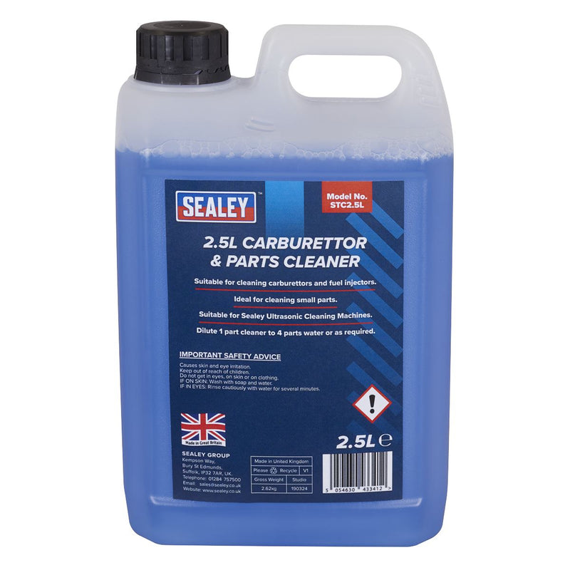 Sealey Carburettor & Parts Cleaner 2.5L STC2.5L Sealey - Dynamic Drive