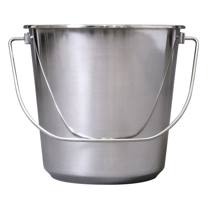 Sealey Mop Bucket 12L Stainless Steel BM8L Sealey - Dynamic Drive