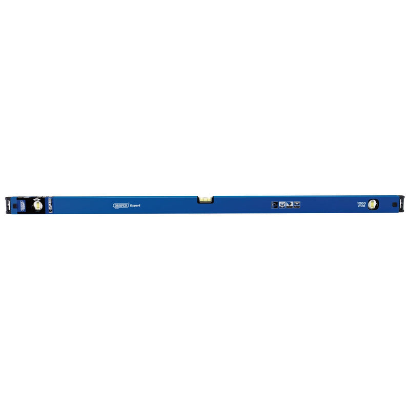 Draper Box Section Level with Magnified Vial and Side View Vial, 1200mm 75127 Draper - Dynamic Drive