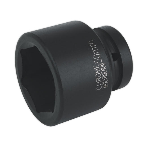 Sealey Impact Socket 50mm 1"Sq Drive IS150 Sealey - Dynamic Drive