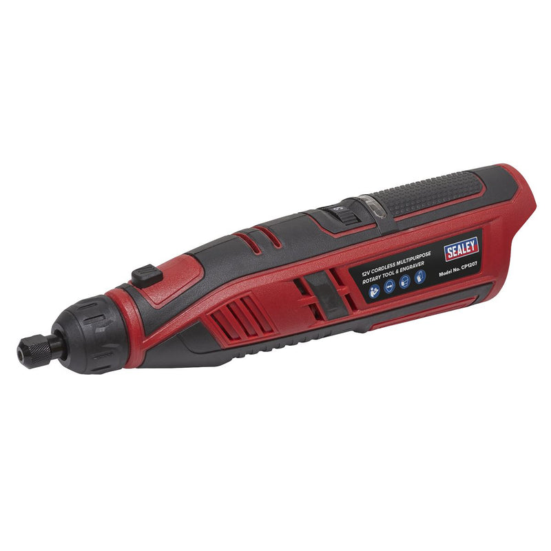 Sealey SV12 Series 6 x 12V Cordless Power Tool Kit 3 Batteries CP1200COMBO2B Sealey - Dynamic Drive