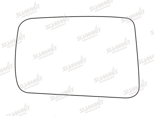 Summit Stick-On Standard Mirror Glass fits Mitsubishi Lancer Galant RHS Summit - Dynamic Drive