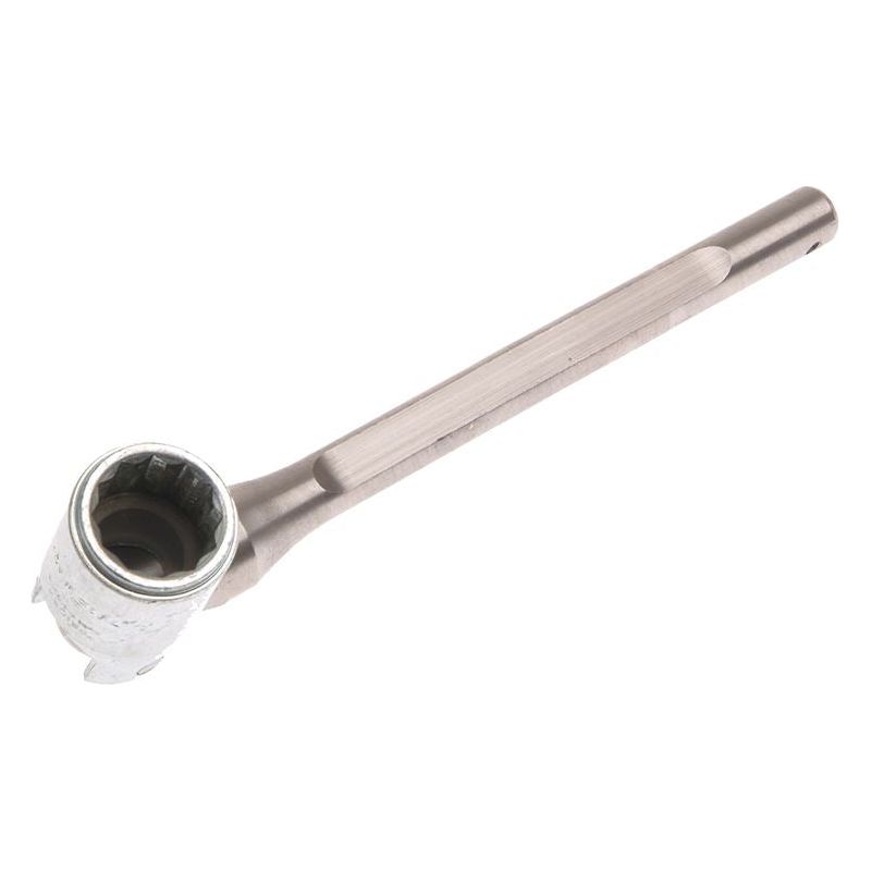 Priory 383B Scaffold Spanner Stainless Steel Bi-Hex 7/16W Flat Handle Priory - Dynamic Drive