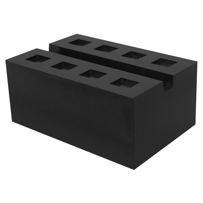 Viking Slotted Rubber Support Block for Viking Jacking Beams 80mm SJBEX.A03 Viking - Dynamic Drive