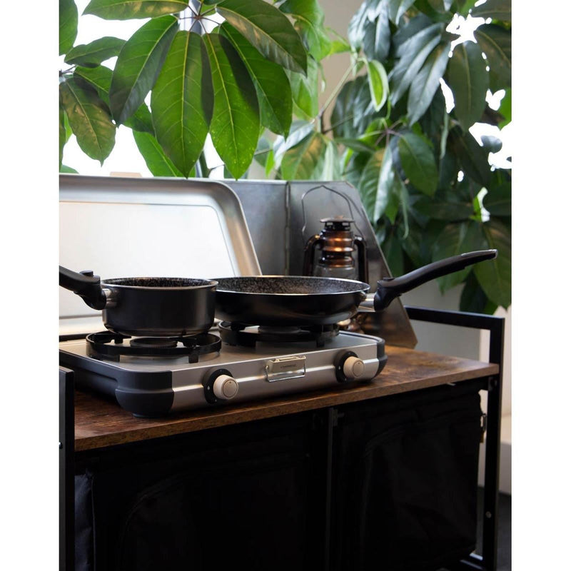Bo-Camp Sauce Pan Turn Foldaway Pan Handle Induction Dia 24cm Bo-Camp - Dynamic Drive