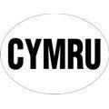 MDS1203 W4 Large Oval CYMRU Sticker 37143 W4 - Dynamic Drive