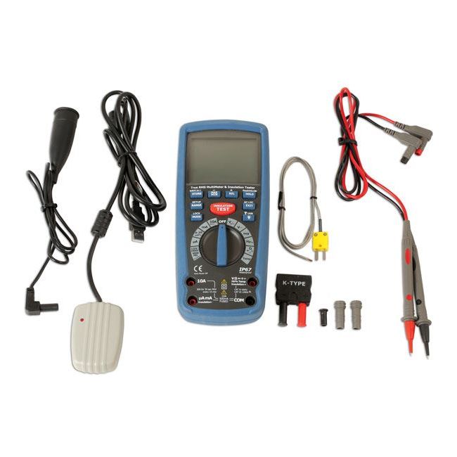 Laser Insulation Resistance Multimeter CAT III 6550 Laser - Dynamic Drive