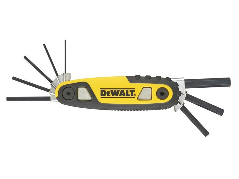 Dewalt Metric Folding / Locking Hex Key Set, 8 Piece Dewalt - Dynamic Drive
