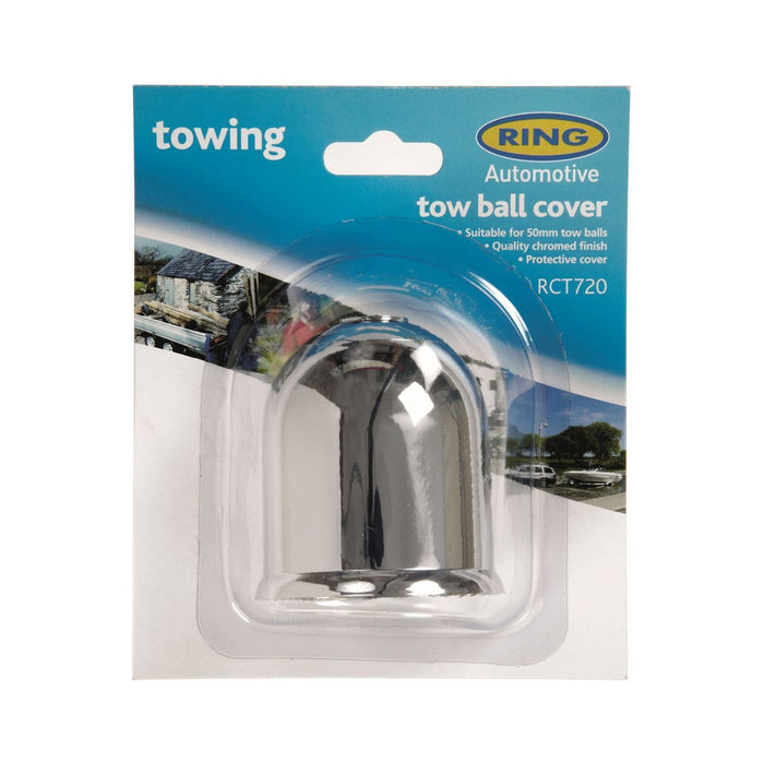 Ring Automotive RCT720 Tow Ball Cover (Plastic) Chromed Finish Ring Automotive - Dynamic Drive