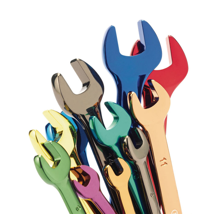 Draper Expert HI-TORQ Metric Coloured Combination Spanner Set (13 Piece) Draper - Dynamic Drive