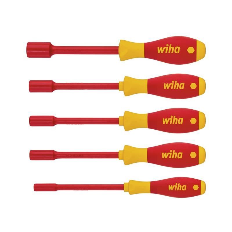 Wiha SoftFinish® electric Hex Nut Driver Set, 5 Piece Wiha - Dynamic Drive