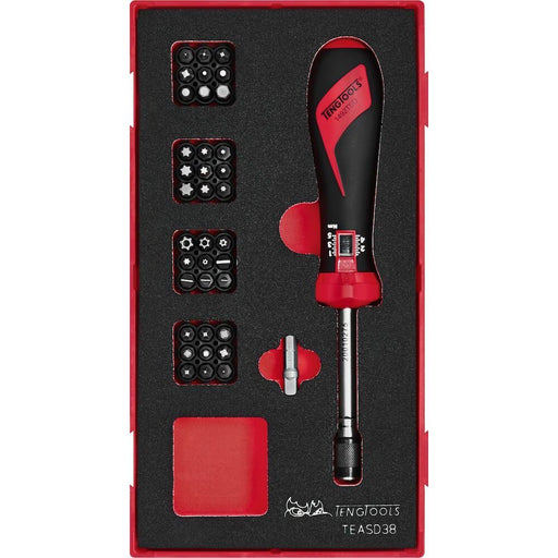 Teng Tools Torque Screwdriver Set FOAM1 38 Pieces Teng Tools - Dynamic Drive