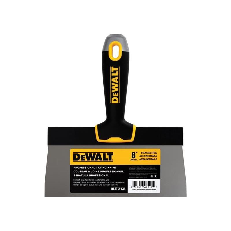 Dewalt Drywall Soft Grip Taping Knife 200mm (8in) DEWALT Drywall - Dynamic Drive