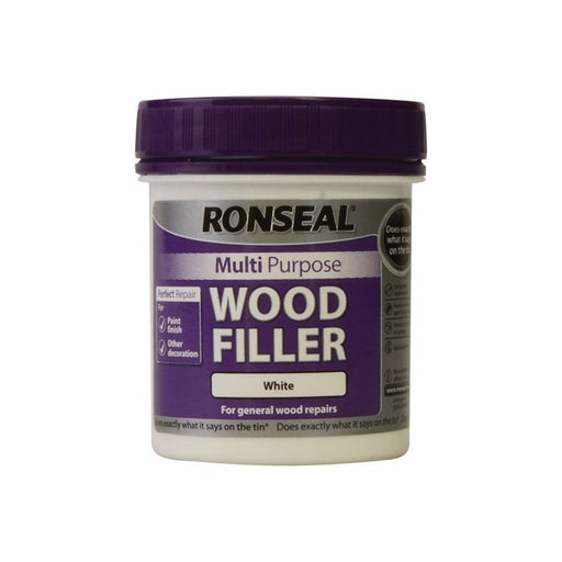 Ronseal Multipurpose Wood Filler Tub White 250g Ronseal - Dynamic Drive