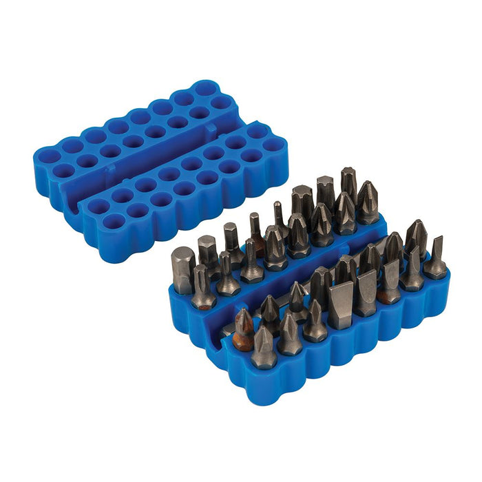 Silverline Screwdriver Bit Set 33pce 25mm SB09 Silverline  - Dynamic Drive