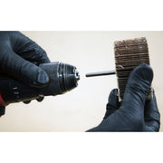 Sealey 80 x 40mm Abrasive Flap Wheel on 6mm Shaft 60Grit - Pack of 5 FW8040605 Sealey - Dynamic Drive