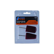 Power-Tec Polishing Sponge Wheels (Red, Extra Fine) 2pc 92561 Power-Tec - Dynamic Drive