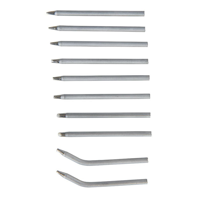 Silverline Soldering Iron Tips Set 10pce 40W Silverline - Dynamic Drive