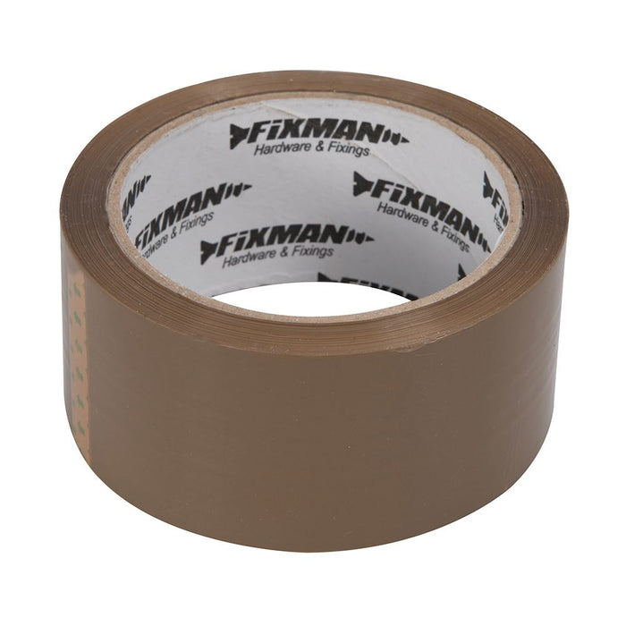 Fixman Packing Tape 48mm x 66m Brown Fixman - Dynamic Drive